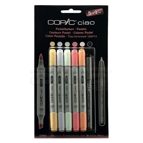 Copic Ciao Marker 5+1 Set Pastel Tones