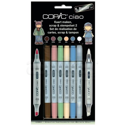 Copic Ciao Marker 5+1 Set Scrapbooking 2