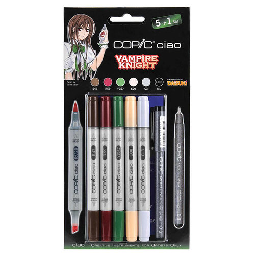 Copic Ciao Marker 5+1 Set Vampire Knight