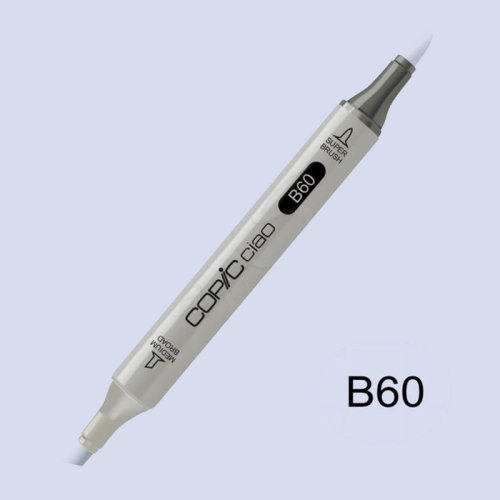 Copic Ciao Marker B60 Pale Blue Gray - B60 Pale Blue Gray