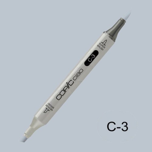 Copic Ciao Marker C-3 Cool Gray No.3 - C-3 Cool Gray No.3