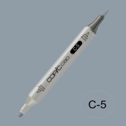 Zig - Copic Ciao Marker C-5 Cool Grey 5