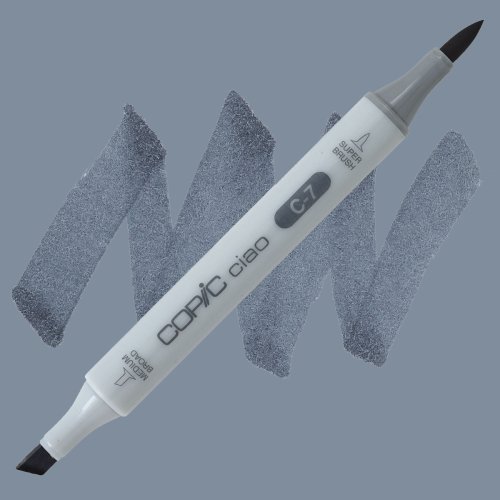 Copic Ciao Marker C-7 Cool Gray 7 - C-7 Cool Gray No.7