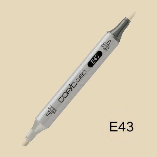 Copic Ciao Marker E43 Dull Ivory - E43 Dull Ivory