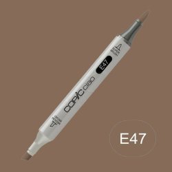 Zig - Copic Ciao Marker E47 Dark Brown