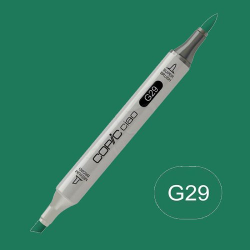 Copic Ciao Marker G29 Pine Tree Green - G29 PINE TREE GREEN