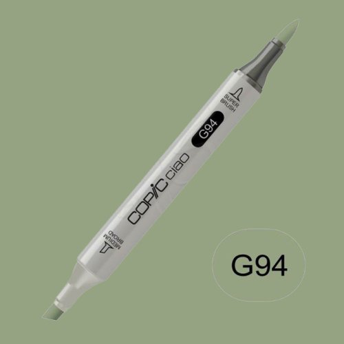 Copic Ciao Marker G94 Grayish Olive - G94 GRAYISH OLIVE