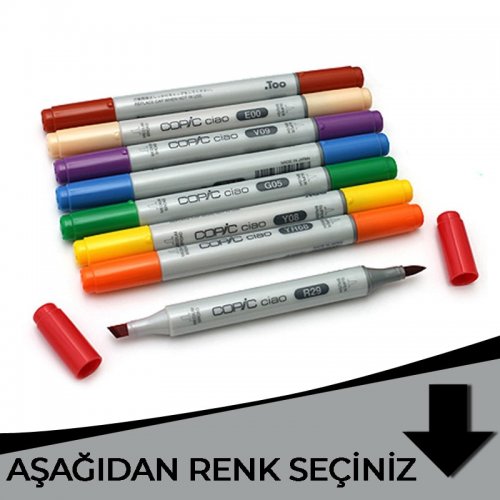 Copic Ciao Marker Gri Tonlar