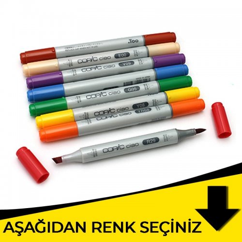 Copic Ciao Marker Sarı Tonlar