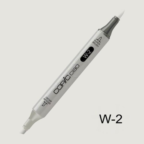 Copic Ciao Marker W-2 Warm Gray No.2 - W2 WARM GRAY