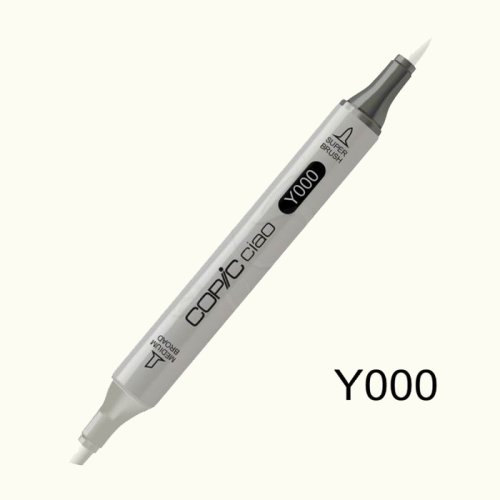 Copic Ciao Marker Y000 Pale Yellow - Y000 PALE YELLOW