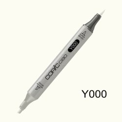 Zig - Copic Ciao Marker Y000 Pale Yellow