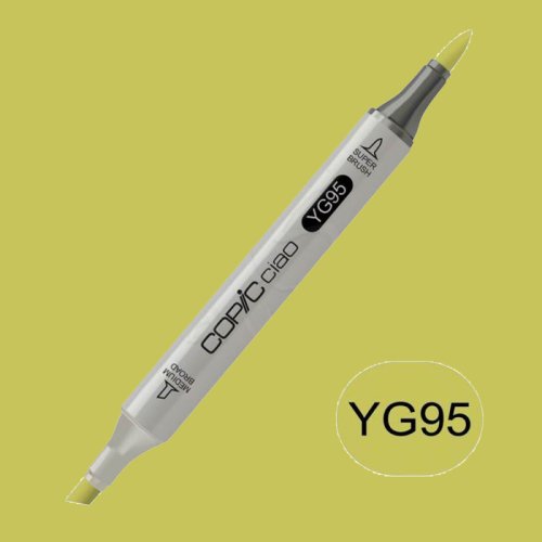 Copic Ciao Marker YG95 Pale Olive - YG95 PALE OLIVE