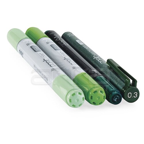 Copic Doodle Pack 4lü Set Green