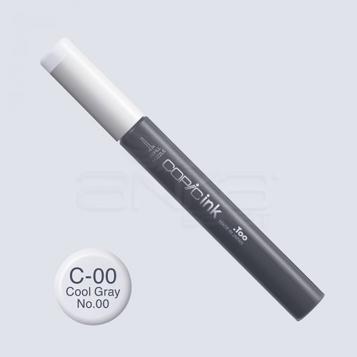 Copic İnk Refill 12ml C-00 Cool Gray 00