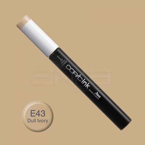 Copic İnk Refill 12ml E43 Dull Ivory - E43 Dull Ivory