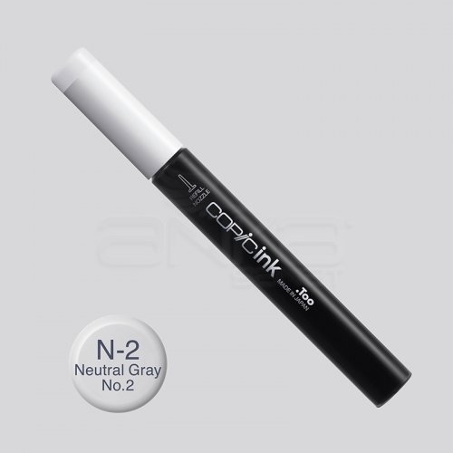 Copic İnk Refill 12ml N-2 Neutral Gray 2 - N-2 Neutral Gray No.2