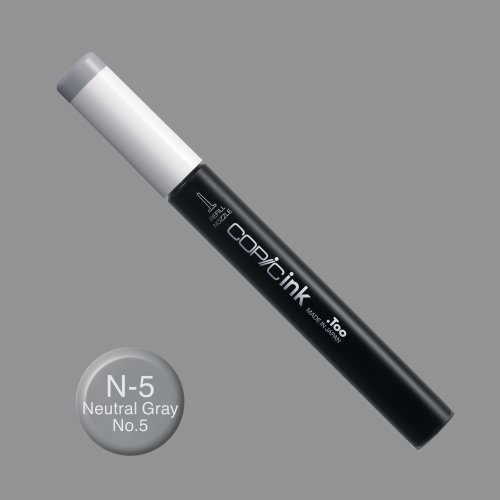 Copic İnk Refill 12ml N-5 Neutral Gray 5