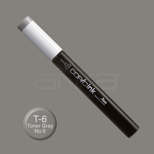 Copic İnk Refill 12ml T-6 Toner Gray 6 - T-6 Toner Gray No.6