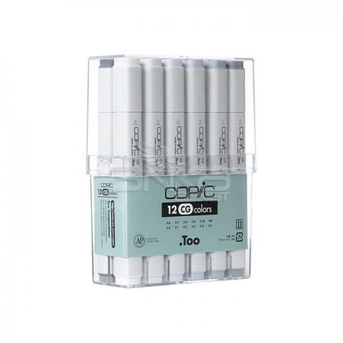 Copic Marker 12li Set Cool Grey