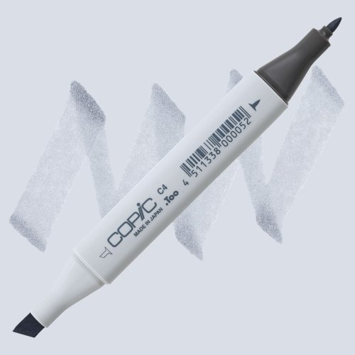 Copic Marker No:C4 Cool Gray - C4 Cool Gray