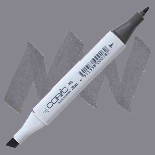 Copic Marker N6 Neutral Gray - N6 Neutral Gray