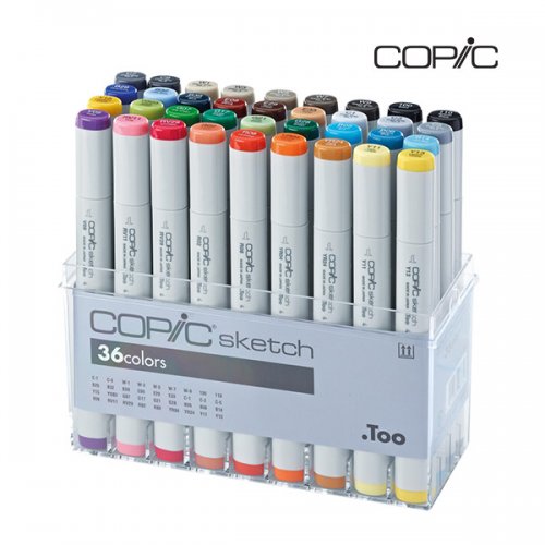 Copic Sketch 36lı Set Basic Colours