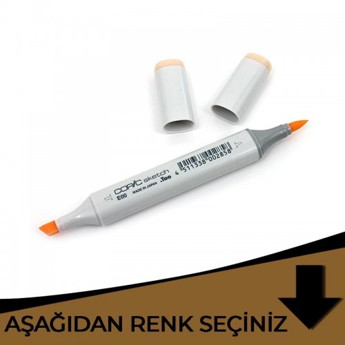 Copic Sketch Marker Kahverengi Tonlar