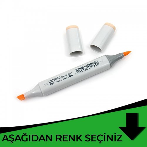 Copic Sketch Marker Yeşil Tonlar