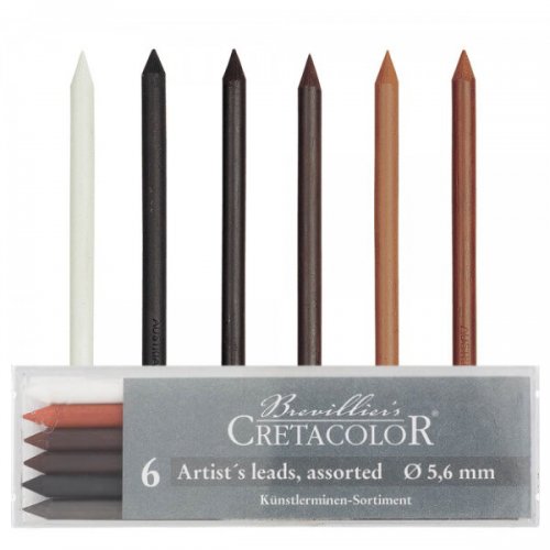 Cretacolor Karışık Portmin Uç 5.6mm 6lı 26400