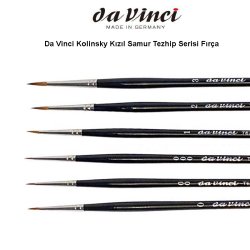 Da Vinci - Da Vinci Kolinsky Kızıl Samur Tezhip Serisi Fırça