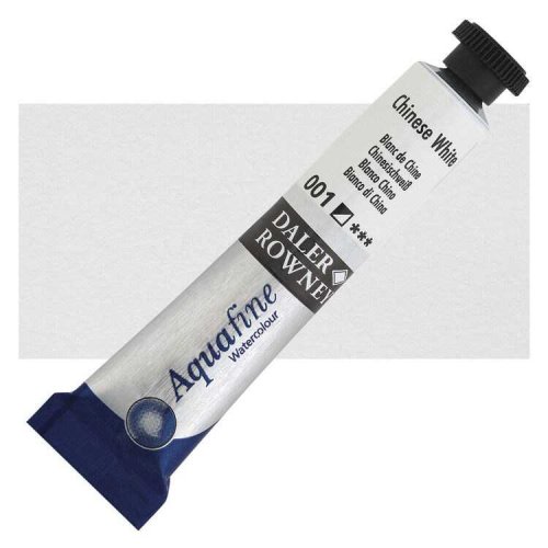 Daler Rowney Aquafine Tüp Sulu Boya 8ml 001 Chinese White - 001 Chinese White