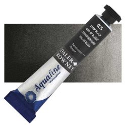 Daler Rowney - Daler Rowney Aquafine Tüp Sulu Boya 8ml 035 Lamp Black