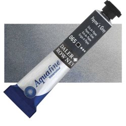 Daler Rowney - Daler Rowney Aquafine Tüp Sulu Boya 8ml 065 Paynes Grey