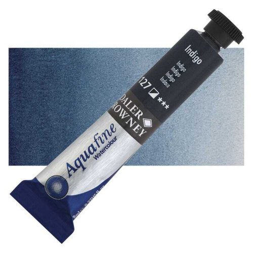 Daler Rowney Aquafine Tüp Sulu Boya 8ml 127 Indigo