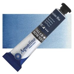 Daler Rowney - Daler Rowney Aquafine Tüp Sulu Boya 8ml 135 Prussian Blue