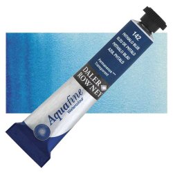 Daler Rowney - Daler Rowney Aquafine Tüp Sulu Boya 8ml 142 Phthalo Blue