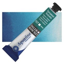 Daler Rowney - Daler Rowney Aquafine Tüp Sulu Boya 8ml 157 Transparent Turquoise