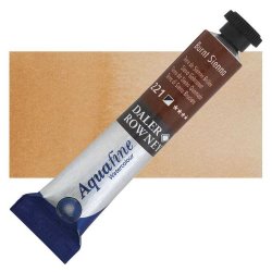 Daler Rowney - Daler Rowney Aquafine Tüp Sulu Boya 8ml 221 Burnt Sienna