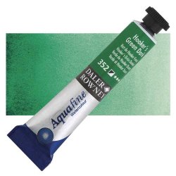 Daler Rowney - Daler Rowney Aquafine Tüp Sulu Boya 8ml 352 Hookers Green Dark