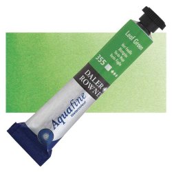 Daler Rowney - Daler Rowney Aquafine Tüp Sulu Boya 8ml 355 Leaf Green