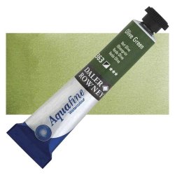 Daler Rowney - Daler Rowney Aquafine Tüp Sulu Boya 8ml 363 Olive Green