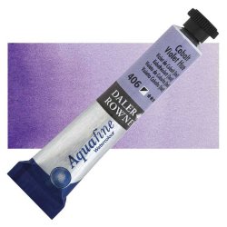 Daler Rowney - Daler Rowney Aquafine Tüp Sulu Boya 8ml 406 Cobalt Violet Hue