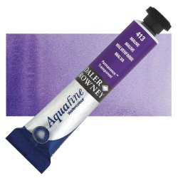 Daler Rowney - Daler Rowney Aquafine Tüp Sulu Boya 8ml 413 Permanent Mauve