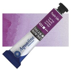 Daler Rowney - Daler Rowney Aquafine Tüp Sulu Boya 8ml 433 Purple Lake