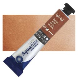 Daler Rowney - Daler Rowney Aquafine Tüp Sulu Boya 8ml 527 Light Red