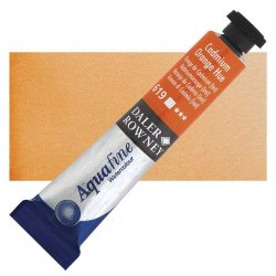 Daler Rowney - Daler Rowney Aquafine Tüp Sulu Boya 8ml 619 Cadmium Orange Hue