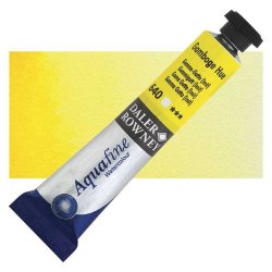 Daler Rowney - Daler Rowney Aquafine Tüp Sulu Boya 8ml 640 Gamboge Hue