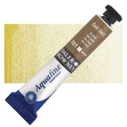 Daler Rowney - Daler Rowney Aquafine Tüp Sulu Boya 8ml 701 Gold Imit