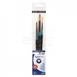 Daler Rowney - Daler Rowney Aquafine Watercolour Fırça Seti 301